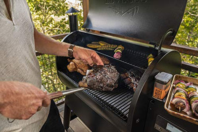 Traeger Grills Pro Series 780 Holz-Pelletgrill und Smoker mit Alexa und WiFIRE Smart Home Technologie, schwarz