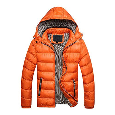 Lomelomme Übergangsjacke Herren Steppjacke Mit Kapuze Winter Blau Übergang Jacke Winterjacke Jungen Puffer Jacket Gepolstert Leichte Daunenjacke Kapuzenjacke Outdoor Parka Windjacke