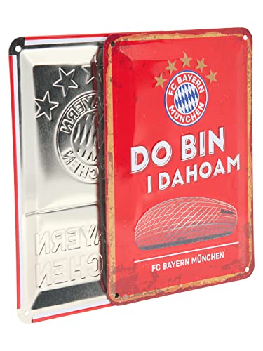 FC Bayern München Metallschild 2-er Set