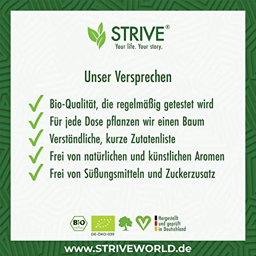 ULTIMATE PROTEIN 100% BIO Vegan: 1 Kg Pflanzliches Bio-Proteinpulver aus gesprosstem Reis, Erbse und Hanf - Frei von Aromen und Süßungsmitteln aus Liebe zum Bizeps - Veganes Eiweiß-Pulver DE-ÖKO-039