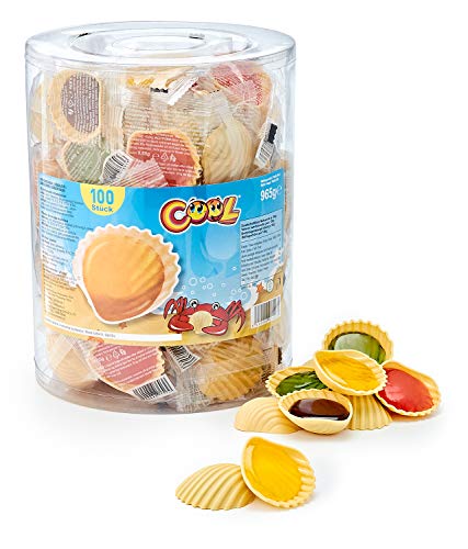 Cool Schleckmuscheln 100 Stück in Dose, 1er Pack (1 x 965 g)