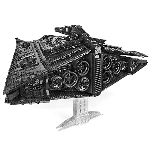 PLEX Technik Sternenzerstörer der Eclipse-Klasse Modell, 10368 Teile Mould King 21004 Super Star Destroyer UCS MOC Bausatz Kompatibel mit Lego Star Wars