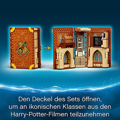 LEGO 76382 Harry Potter Hogwarts Moment: Verwandlungsunterricht Set, Spielzeugkoffer mit Minifiguren, Sammlerstück