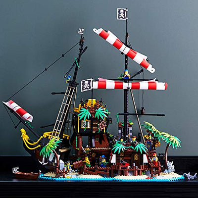 LEGO Ideas Pirates of Barracuda Bay 21322 Building Kit, Cool Pirate Shipwreck Model with Pirate Action Figures for Play and Display, Makes a Great Birthday, New 2020 (2,545 Pieces)