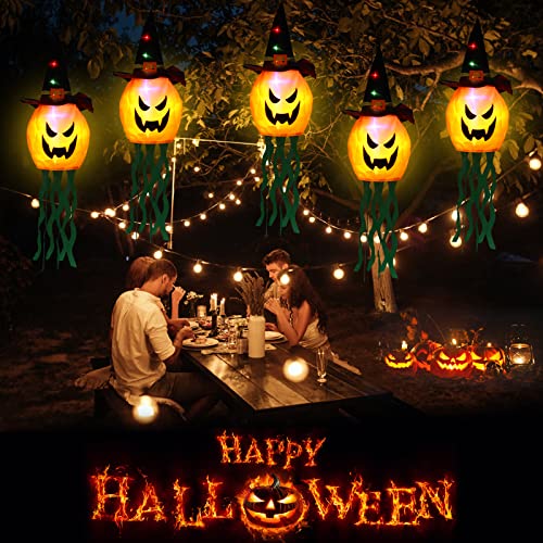 Halloween Dekoration Lichter Kürbis Atmosphäre Lichter Leuchtende Dekoration Weihnachten Halloween Party LED Lampe Dekorative Lichterketten Fernbedienung Licht One Size