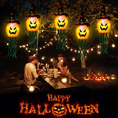 Halloween Dekoration Lichter Kürbis Atmosphäre Lichter Leuchtende Dekoration Weihnachten Halloween Party LED Lampe Dekorative Lichterketten Fernbedienung Licht One Size