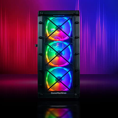 GameMachines Storm - Gaming PC - Intel® Core™ i7 12700KF - NVIDIA GeForce RTX 3050 - Wasserkühlung -1000GB SSD - 2 TB Festplatte - 16GB RGB DDR4 - WLAN - Win 11 Pro