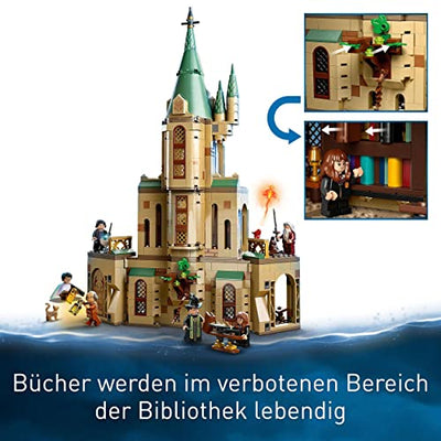 LEGO 76402 Harry Potter Hogwarts: Dumbledores Büro Set zur Schloss Erweiterung mit dem Schwert Gryffindors und Minifiguren, Geschenkidee an Weihnachten