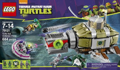 LEGO Ninja Turtles 79121 Turtle Sub Undersea Chase Building Set