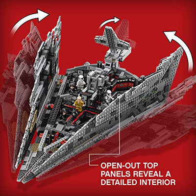 LEGO Episode VIII Erster Auftrag Sternzerstörer 75190 Baukastens (1416 Stück)