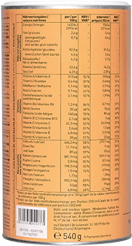 BEAVITA Diät Suppe mit Kartoffeln & Gewürzen (540g Dose) für 9 Suppen zum Abnehmen, nährstoffreicher Mahlzeitenersatz Shake, Kalorien sparen & Gewicht reduzieren mit Diät Shakes zum Abnehmen