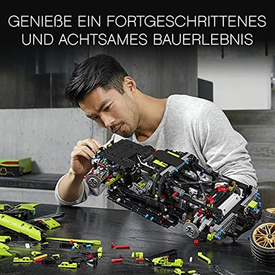 LEGO 42115 Technic Lamborghini Sián FKP 37 Rennwagen, Modell-Bauset für Erwachsene, Geschenkidee zu Weihnachten für Männer oder Frauen, Sammlerstück