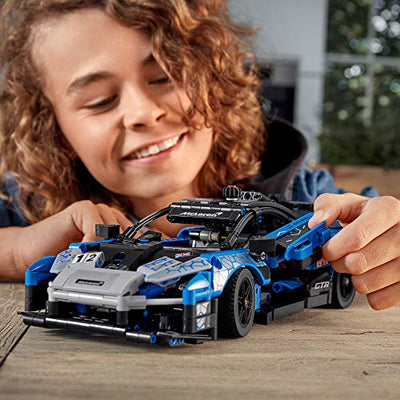 LEGO 42123 Technic McLaren Senna GTR, Modellbausatz, Spielzeugauto, Rennauto, Rennwagen-Bauset, Modellauto für Kinder ab 10 Jahren