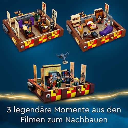 LEGO 76399 Harry Potter Hogwarts Zauberkoffer, Spielzeug mit Minifiguren und jeder Menge Zubehör, Geschenk für Kinder