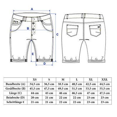 Sublevel Damen Shorts - D1329Y61296ZD107_M