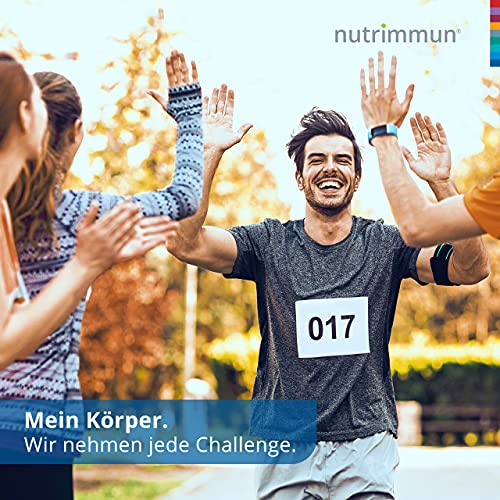 nutrimmun MyBIOTIK SPORT (90 x 3 g) Pulver – Nahrungsergänzungsmittel mit aktivem Mikrobiota Komplex, Magnesium und Vitamin C – für Energie, Muskeln und Immunsystem