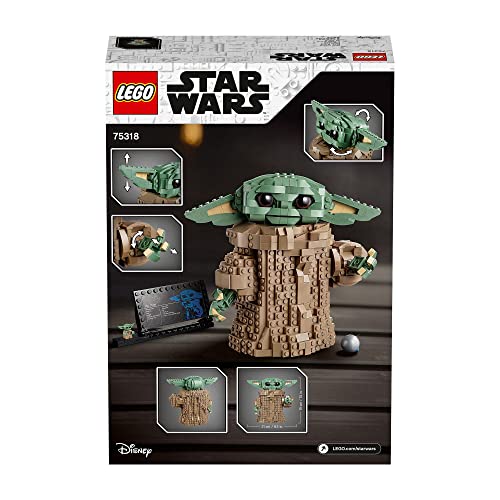 LEGO 75318 Star Wars The Mandalorian, Das Kind, Bauset, Bauspielzeug zum Sammeln für Fans ab 10 Jahren