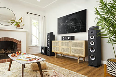 Polk Audio MXT90 Height-Modul, Upfiring-Lautsprecher für MXT20, MXT60 und MXT70, Dolby Atmos zertifiziert, kompatibel mit DTS:X und DTS Virtual:X (Paar), schwarz