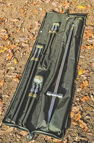 Solar Tackle Unisex-Adult P1 GT Rod pod Angelrutenzubehör, Schwarz, Einheitsgröße