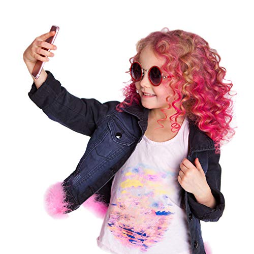 Desire Deluxe Hair Chalk Geschenke für mädchen, Haarkreide zum Haare Färben Spielzeug für Weihnachten, 10 auswaschbare Haarfärbe-Stifte, für Fasching, für Kinder im Alter von 3 4 5 6 7 8 9 11 Jahren