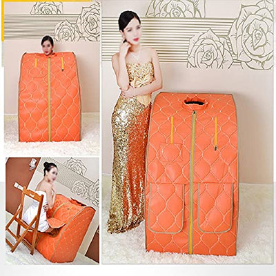 Four-Sided Heating Steaming Box Double Zipper Steaming Room Bath Box Household Foldable Sauna Machine Single Wet and Dry