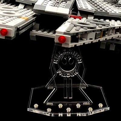 AREA17 Acryl Display Stand - Acrylglas Modell Standfuss für Lego 75257 Millennium Falcon