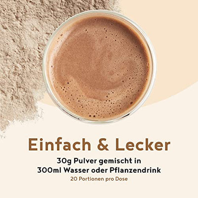 Vegan Protein - SNICKERDOODLE - Pflanzliches Proteinpulver aus gesprossten Reis, Erbsen, Sojabohnen, Leinsamen, Amaranth, Sonnenblumen- und Kürbiskernen - 600g Pulver