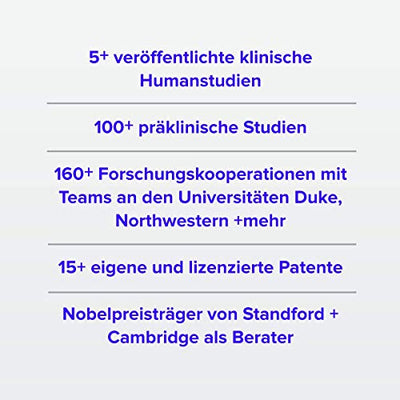 TRU NIAGEN Nicotinamide Ribosid NAD+ Supplement Patentierte Formel NR ist effizienter als NMN, 300 mg pro Portion 30 Tage (1 Monat / 1 Flasche)