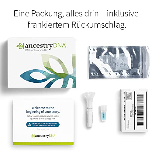 AncestryDNA: Genetischer Ahnenforschungstest, Abstammungsmix, AncestryDNA-Test