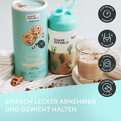 Shape Republic Slim Shake Cookie Dough (300g) | Gewichtsmanagement Shake für Frauen | proteinreicher Diät Shake zum Abnehmen | vollwertiger Mahlzeitenersatz mit 23 wertvollen Vitaminen