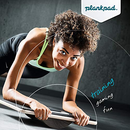 Plankpad PRO – interaktiver Ganzkörper-Trainer & Balance Board - Plank Bauchmuskel Trainer inkl. Smartphone-App mit Spielen & Workouts – Fitness-Hometrainer für die ganze Familie