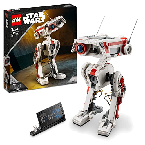 LEGO 75335 Star Wars BD-1, Modellbausatz, bewegliche Droidenfigur, Zimmerdekoration, Weihnachtsgeschenkidee für Jungen & Mädchen, Teenager aus dem Videospiel Jedi: Fallen Order