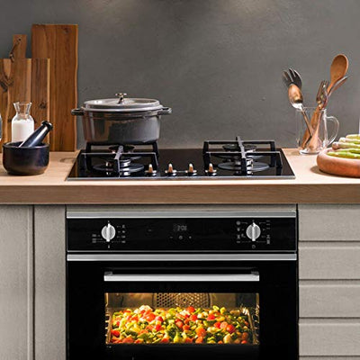 Smeg SF6400TVN Cucina Multifunktions-Backofen, 60 cm, Schwarz