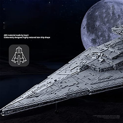 Gedar Technik Baustein Imperial Sternenzerstörer Bausatz, Wing Fighter UCS Kollektion Series, Star Wars Imperium Sets, 11885 Klemmbausteine Kompatibel mit Lego