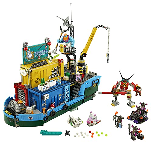 LEGO Monkie Kid: Monkie Kid’s Team Secret HQ 80013 Building Kit (1,959 Pieces)