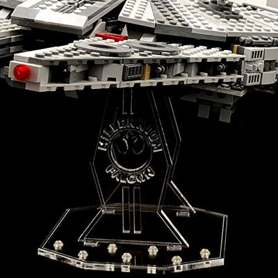 AREA17 Acryl Display Stand - Acrylglas Modell Standfuss für Lego 75257 Millennium Falcon