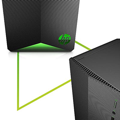 HP Pavilion Gaming Desktop PC, AMD Ryzen 7-5700G, 16GB DDR4 RAM (2x8GB), 512 GB SSD + 1TB HDD, NVIDIA GeForce RTX 3060, Windows 10 Home, Schwarz