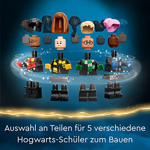 LEGO 76399 Harry Potter Hogwarts Zauberkoffer, Spielzeug mit Minifiguren und jeder Menge Zubehör, Geschenk für Kinder