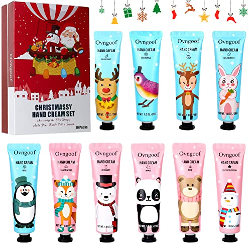 studypro Handcreme Set (10 Stück), Handcreme, Moisturize hands, Feuchtigkeitscreme Pflegecreme Geschenkset für Frauen und Männer, Perfekte Geschenk für Frauen Mama Freundin Frau Mutter …