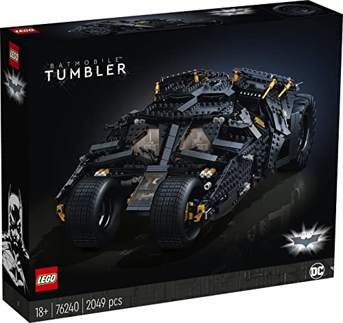 BRICKCOMPLETE Lego 2er Set: 76240 Batmobile Tumbler & 30446 Das Batmobile