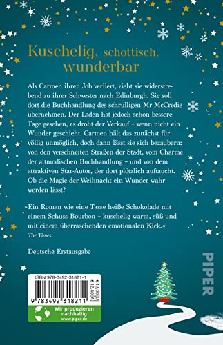 Weihnachten in der kleinen Buchhandlung (Happy-Ever-After-Reihe 4): Roman | Stimmungsvoller Weihnachtsroman im festlich geschmückten Edinburgh