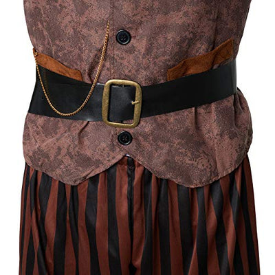 dressforfun 900491 - Herrenkostüm Steampunk Abenteuerer, Outfit in Einer recht abenteuerlichen Kombination (XL | Nr. 302338)