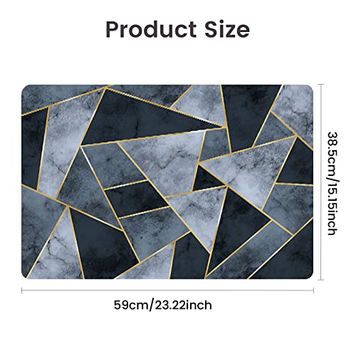 Super Absorbent Floor Mat, 40X60 cm rutschfeste Mikrofaser Badematten Home, Schnelltrocknende Badezimmerteppich Absorbierend Badteppich, Waschbar Badvorleger for Bathroom, Duschvorlege