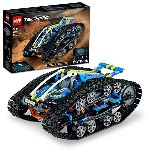 LEGO 42140 Technic App-gesteuertes Transformationsfahrzeug, ferngesteuerte Autos für Kinder, RC Offroad Modellbausatz, Geschenk zu Weihnachten