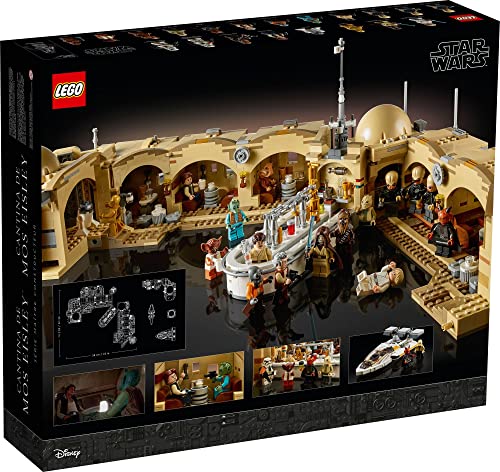 LEGO Star Wars: A New Hope Mos Eisley Cantina 75290 Building Kit; Awesome Construction Model for Display, New 2021 (3,187 Pieces)