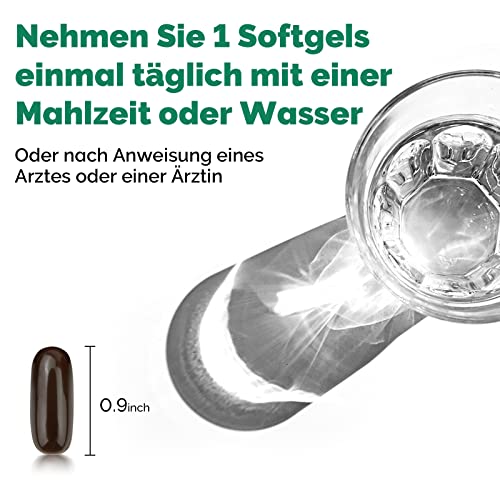 Liposomales NAD+ Trans-Resveratrol 800 mg Softgels, überlegene Alternative, Effizienter als NR, Hohe Absorption, Tatsächliche NAD+-Ergänzung für die Zellreparatur, 60 Softgels (120 Softgels (2 Pack))