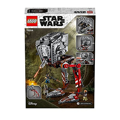 Lego 75254 Star Wars at-ST-Räuber, Set mit abfeuerbaren Shootern und 4 Minifiguren, TV-Serie The Mandalorian Kollektion