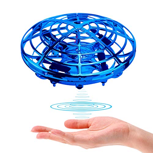 ShinePick UFO Mini Drohne, Kinder Spielzeug Handsensor Quadcopter Infrarot-Induktions-Flying Ball Fliegendes Spielzeug Geschenke für Jungen Mädchen Indoor Outdoor Fliegender Ball