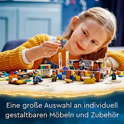 LEGO 76399 Harry Potter Hogwarts Zauberkoffer, Spielzeug mit Minifiguren und jeder Menge Zubehör, Geschenk für Kinder