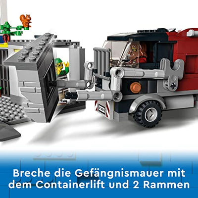 LEGO 60316 City Polizeistation mit Polizeiauto, Müllauto und Hubschrauber, Polizei-Spielzeug für Jungen und Mädchen ab 6 Jahren, Geschenk zu Weihnachten